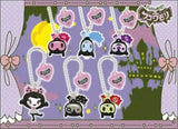 Bandai Fukoumori Molily & Mori Swing Lucky Charm Keychain (set of 7)