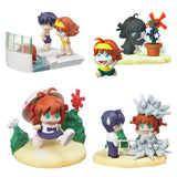 Bandai Rumbling Hearts Diorama Haruka Legend Chibi figure (set of 4)