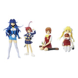 Bandai Moe-A-La-Mode HGIF Dengeki Daioh girl figure (set of 4)