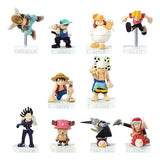 Bandai ONE PIECE anime Petit figure Gashapon Grand Battle 5 (set of 10)