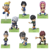 Bandai Naruto Full-Color Ninja Encyclopedia Petit figure (set of 8)