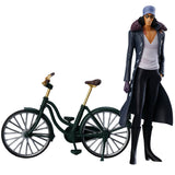 Bandai Super One Piece Styling FILM Z Aokiji Kuzan figure & Bicycle Set