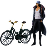 Bandai Super One Piece Styling FILM Z Aokiji Kuzan figure & Bicycle Set
