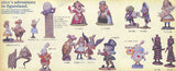 Furuta Kaiyodo Alice's Adventures in Figureland mini figure (set of 18)