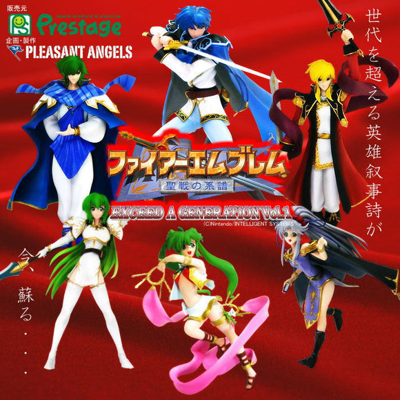 Pleasant Angels Nintendo Fire Emblem Genealogy of Holy-War Character figure (set of 6)