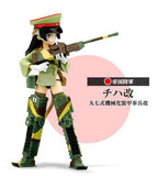 Konami Mecha-Musume Military Army girl figure Collection vol 3 Repaint ver (set of 7)