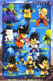 Bandai Dragon Ball Z Deformation FSaiyan Invasion Arc Chibi figure (set of 10)