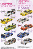 Aoshima Itasha Lucky Star 1/64 Miniature Car Collection (set of 10)