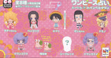 Megahouse Petit Chara Fortune One piece A Harem!? in Impel Down (set of 8)