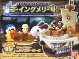 Bandai One Piece Memorial Log Ship Super figure Going Merry (set of 6)