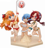 Bandai C-style Neon Genesis Evangelion Petit Eva Summer Swim Wear figure (set of 3)