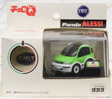 Takara TOMY Choro-Q Fiat Panda Alessi Pullback car (Light green/White)
