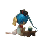F-toys Binchotan Binchou-tan Figure Netsuke Strap (set of 6)