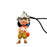 Suntory 7-11 One piece Mugiwara New World Collectable Figure Mini Strap (set of 9)