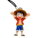 Suntory 7-11 One piece Mugiwara New World Collectable Figure Mini Strap (set of 9)