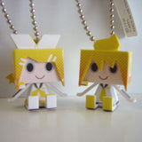 Takara TOMY Vocaloid Hatsune Miku Graphig Mascot Charm 1 (set of 5)