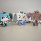 Takara TOMY Vocaloid Hatsune Miku Graphig Mascot Charm 1 (set of 5)