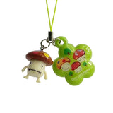 EPOCH DoCoMo Dake figures with phone screen cleaner strap (set of 6)