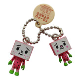 Yujin Chara Pot To-Fu OYAKO tofu Figure double Swing Mascot (set of 7)