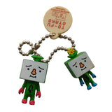 Yujin Chara Pot To-Fu OYAKO tofu Figure double Swing Mascot (set of 7)