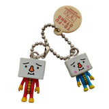 Yujin Chara Pot To-Fu OYAKO tofu Figure double Swing Mascot (set of 7)