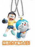 Bandai Doraemon the Movie 2007 character figure Keychain (set of 8)