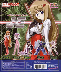 Chara-ani Capsule Works Jinki: Extend girl & robot figure (set of 5)