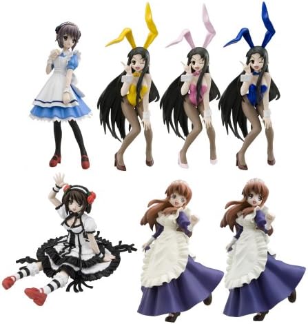 Bandai figure Meister Melancholy of Haruhi Suzumiya Part 3 (set of 7)