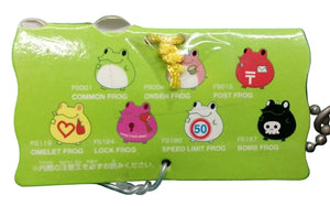 Banpresto Frog Style Big soft vinyl mascots with ball chains (set of 7)