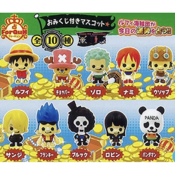 Popy Plex Chara Fortune One piece Panson Works figure Mascot (set of 10)