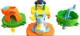 Bandai Pokemon Pocket Monster Water Park Bath Toy Playset (set of 4)