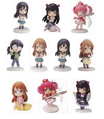 Chara-ani Toy's work Collection 2.5 Niitengo Oreimo figure (set of 10)