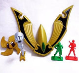 Bandai 2002 HG Power Rangers Ninja Storm Robot & figure 2 (set of 6)