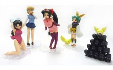 Happinet GFC Ninja Nonsense Legend of Shinobu girl figure (set of 5)