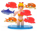 Targa Super Sea Story Marine-chan character Figure (set of 6)