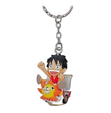 Banpresto From TV animation One piece Riding Sunny Keychain (set of 5)