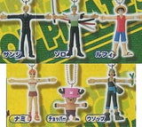 Bandai From the TV animation ONE PIECE Bendable figure Swing (set of 6)