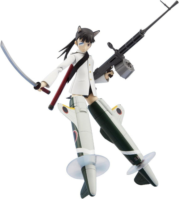 Bandai AGP Strike Witches Mio Sakamoto N1K5-J Shiden-Kai action figure Armor Girls Project
