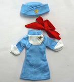 Re-ment Blythe Rainbow HIGH Barbie 1/6 Petit Cloth Uniform (set of 8)