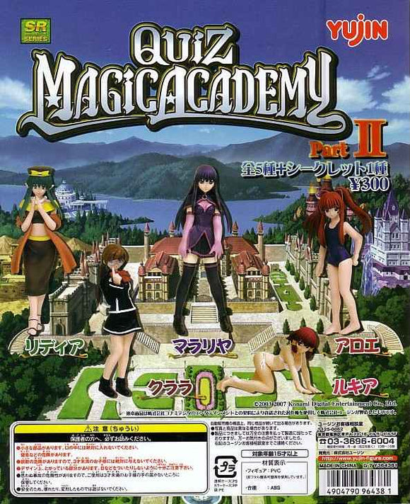 Yujin Konami SR Quiz Magic Academy girl Figure ver II (set of 6)