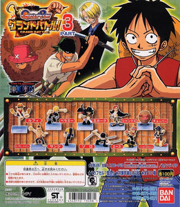 Bandai ONE PIECE anime Petit figure Gashapon Grand Battle 3 (set of 10)