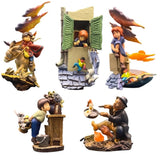 Kaiyodo Horico The Apennice of Andes Pizza Marco figure (set of 5)