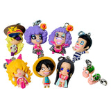 Megahouse Petit Chara Fortune One piece A Harem!? in Impel Down (set of 8)