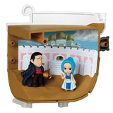 Bandai One Piece Memorial Log Ship Super figure Going Merry (set of 6)