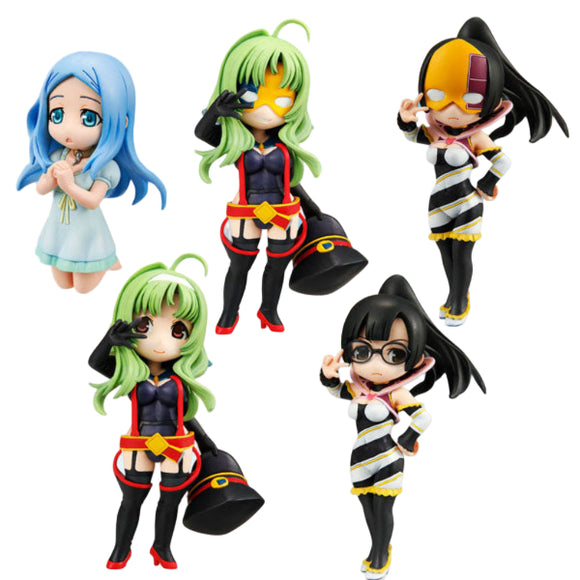 Bandai R-style Star Driver Kagayaki no Takuto Chibi figure (set of 5)