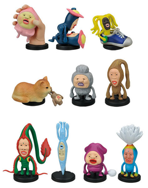 Kabaya Kobito-Dukan Dwarf encyclopedia character figure 7 (set of 10)
