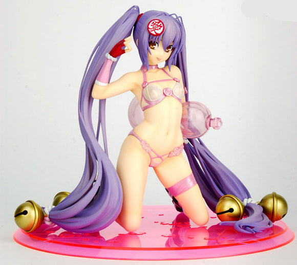 Hobby Japan Alter Hyakka Ryoran Samurai Girls Naoe Kanetsugu Pink Swimsuit Ver. 1/8 PVC figure