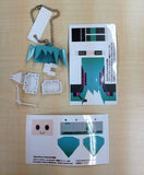 Takara TOMY Vocaloid Hatsune Miku Graphig Mascot Charm 1 (set of 5)