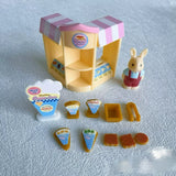 EPOCH Calico Critters Sylvanian Families Happy Market House (set of 4)