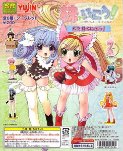 Yujin SR Kabu de Ikou Let's Learn About Stocks! girl Figure (set of 6)